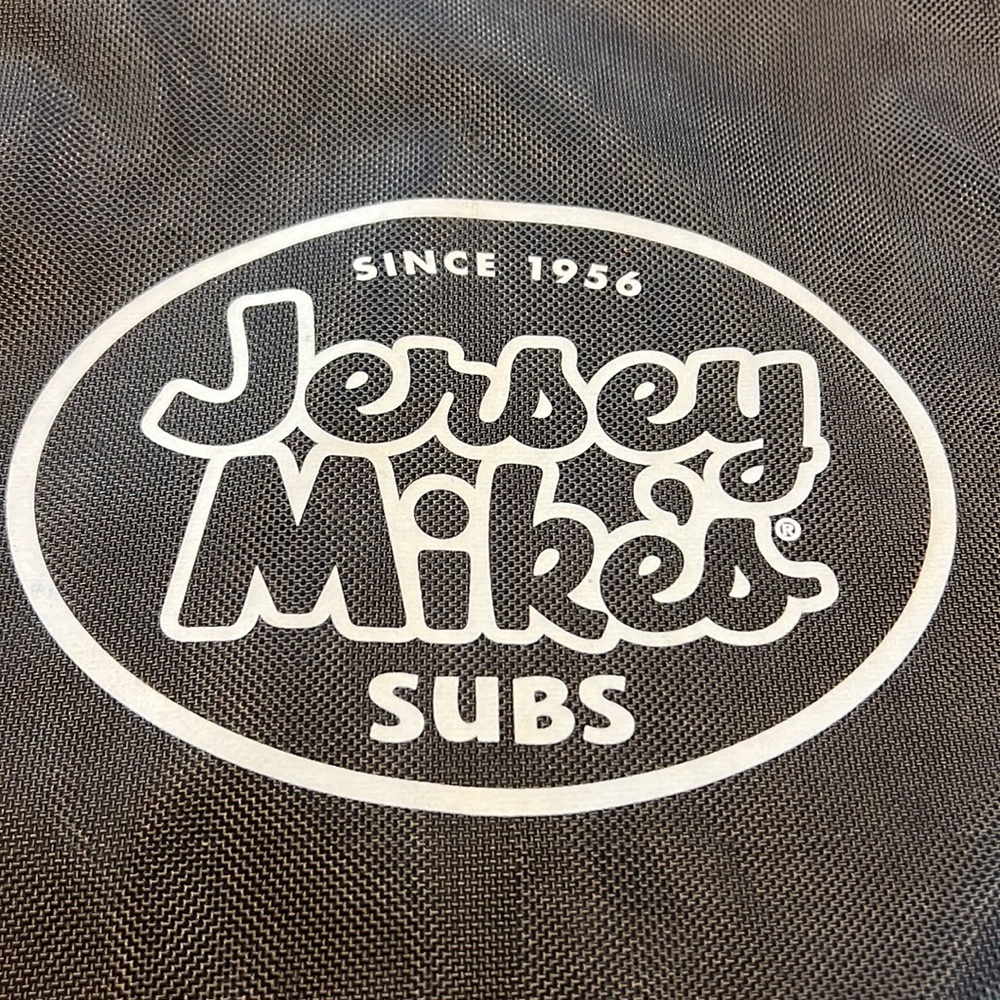 Jersey Mike’s Drawstring Pull String Nylon Backpack - Picture 3 of 6